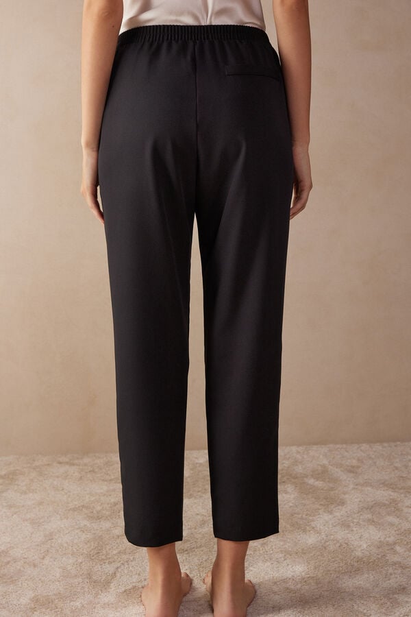 Intimssimi Full Length Pants with Pockets Negras | MPEFT63303