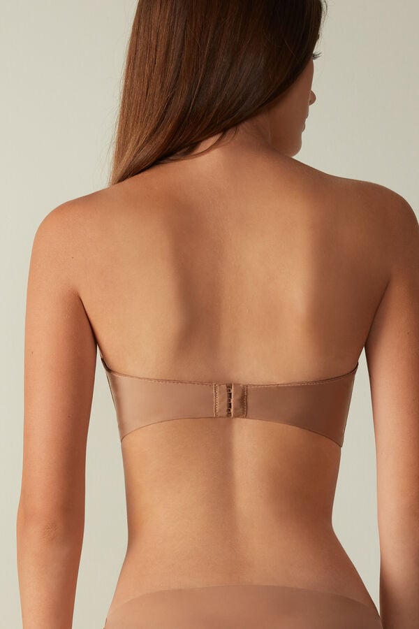 Intimssimi Giada Microfiber Bandeau Bra Natural | PENZX99261