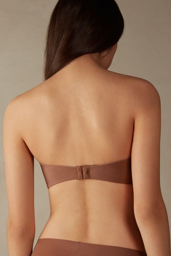 Intimssimi Giada Microfiber Bandeau Bra Natural | PEZPD30144