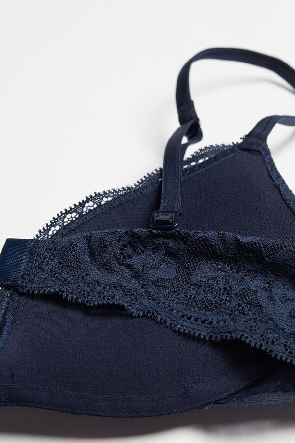 Intimssimi Gioia Lace Super Push-Up Bra Azules | SPENY68112