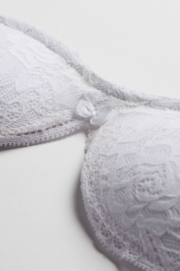 Intimssimi Gioia Lace Super Push-Up Bra Blancas | TPEWZ16162