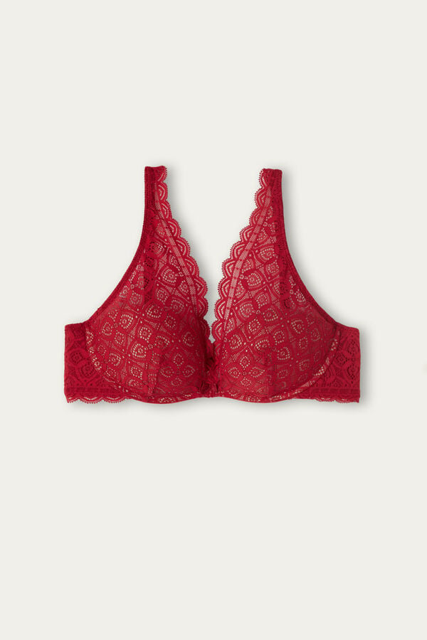 Intimssimi Giorgia Balconette Bra in Lace Rojas | PEQAV15647