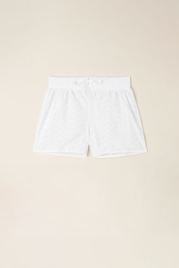 Intimssimi Hello Sunshine Sangallo Lace Shorts Blancas | TPEWZ14198