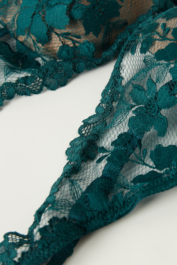 Intimssimi In Full Bloom Elena Balconette Bra Verde | GPEEC81548