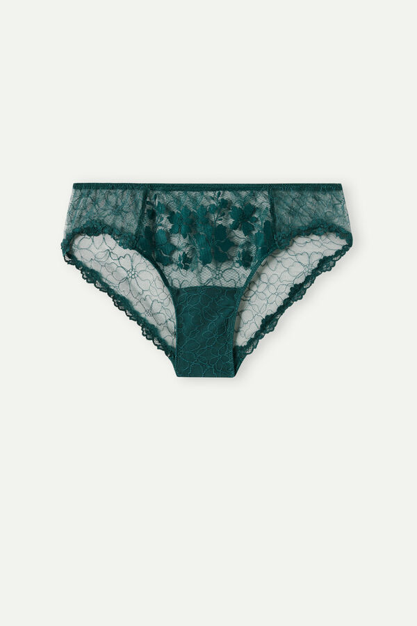 Intimssimi In Full Bloom Panties Verde | LPESX91315