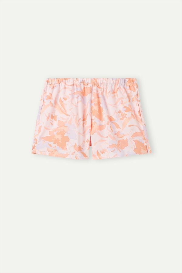 Intimssimi Iris and Apricot Cloth Shorts Print | GPEUC61392