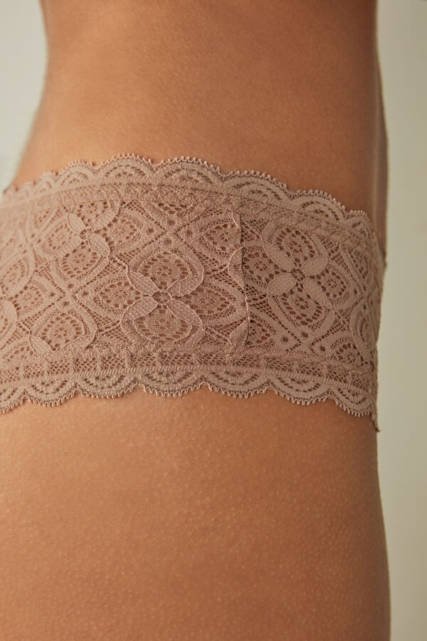 Intimssimi Lace Hipster Brazilian Natural | BPESD94796