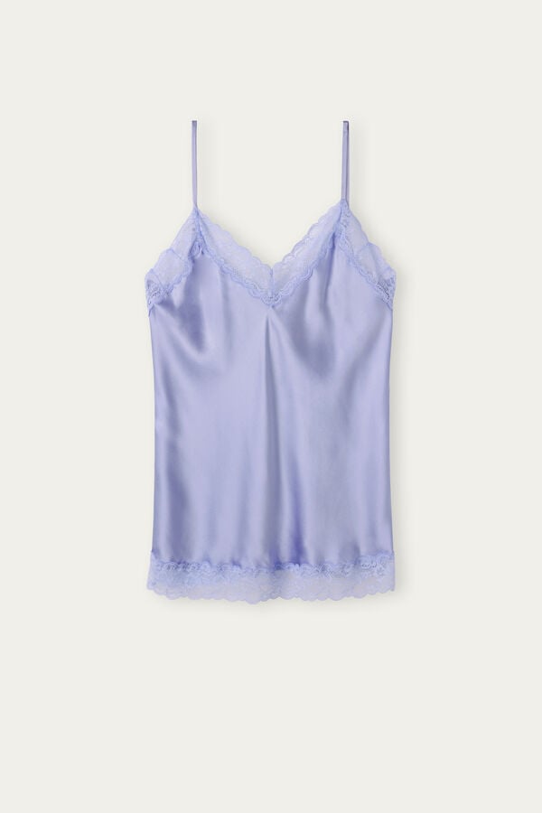 Intimssimi Lace and Silk Top Violet | GPEUC36179