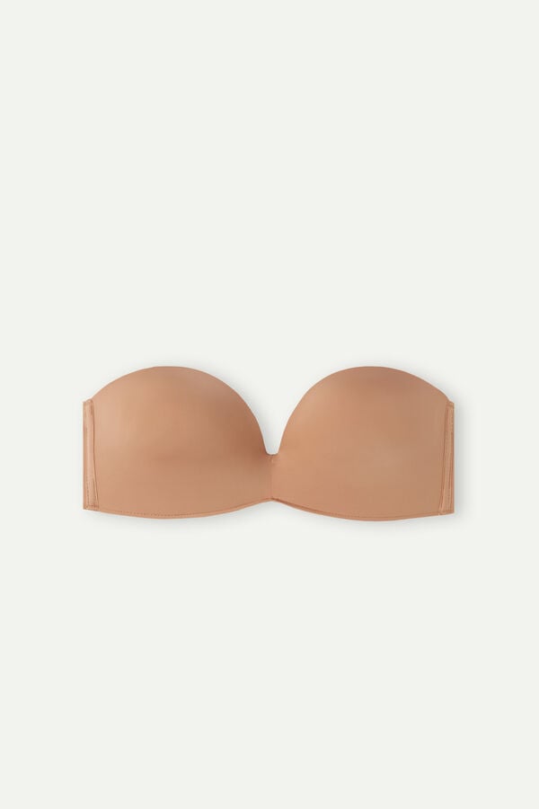 Intimssimi Laura Bandeau Bra in Ultralight Microfiber Natural | LPESX73142