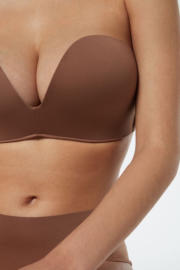 Intimssimi Laura Microfiber Bandeau Bra Natural | DPEVO24216