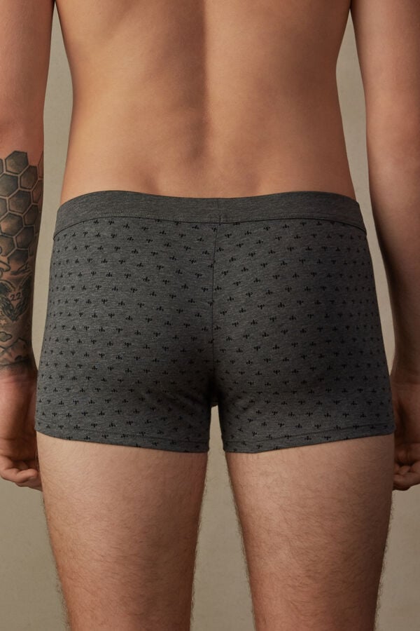 Intimssimi Lily Boxers in Stretch Supima® Cotton Gris | PEDFL93536