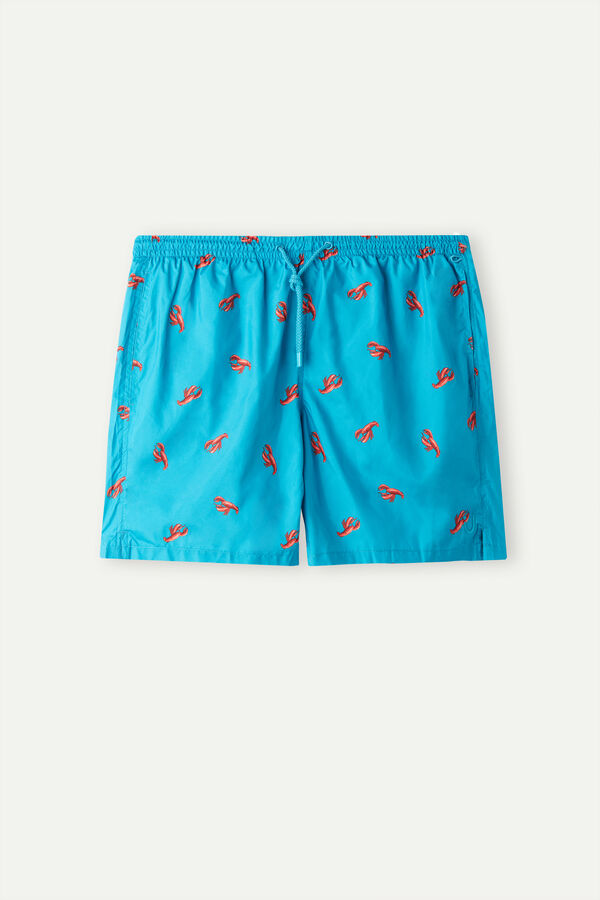 Intimssimi Lobster Print Swim Trunks Azules | TPEWZ61839