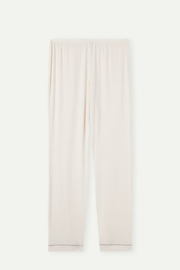 Intimssimi Long Micromodal Trousers Natural | PEZDE75757