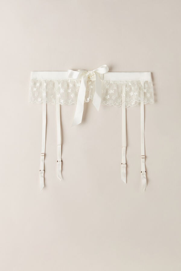 Intimssimi Love Cadeau Garter Belt Blancas | SPENY49492