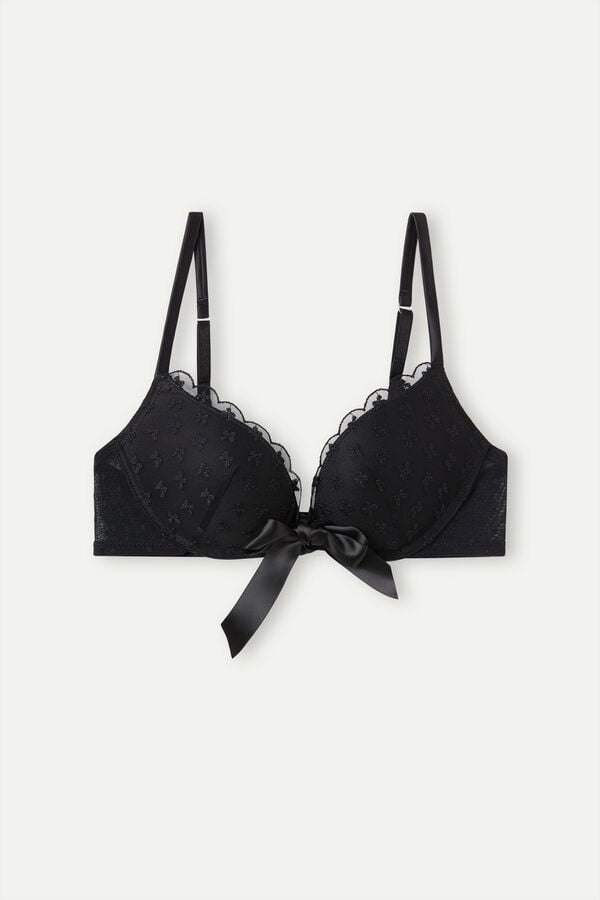 Intimssimi Love Cadeau Gioia Super Push-up Bra Negras | PEZDE55378