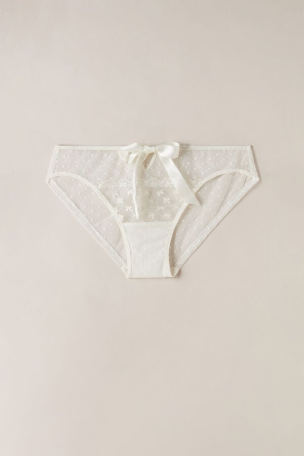 Intimssimi Love Cadeau Panties Blancas | PEXMI63254