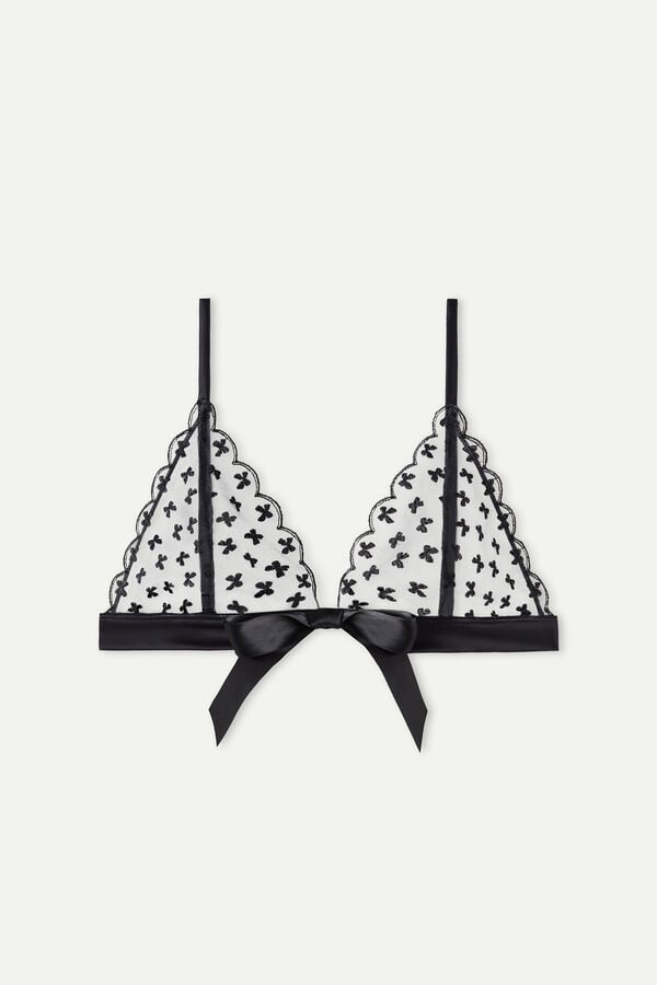 Intimssimi Love Cadeau Triangle Bra Negras | YPEGT74412