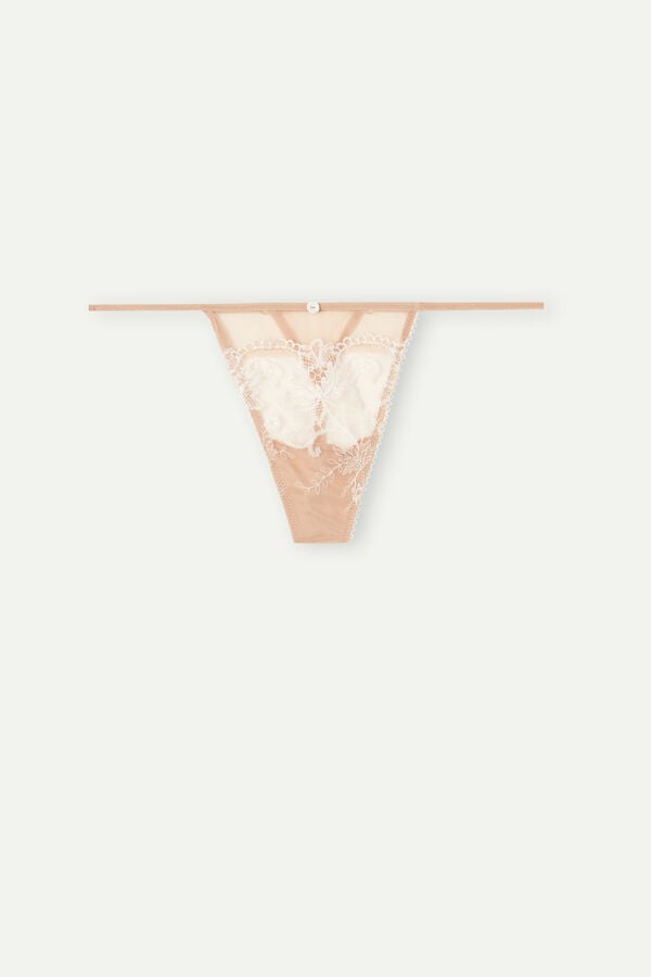 Intimssimi Lovely Day String Thong Natural | MPEHR85818