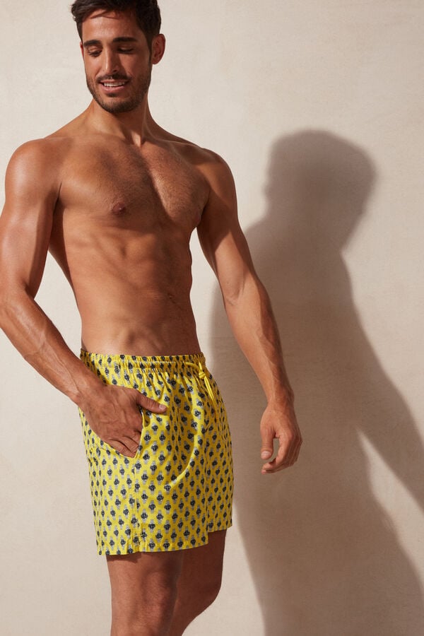 Intimssimi Micro Watch Print Swim Trunks Print | TPEPQ34937