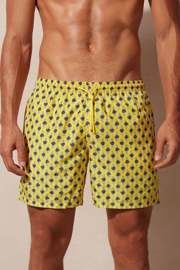 Intimssimi Micro Watch Print Swim Trunks Print | TPEPQ34937