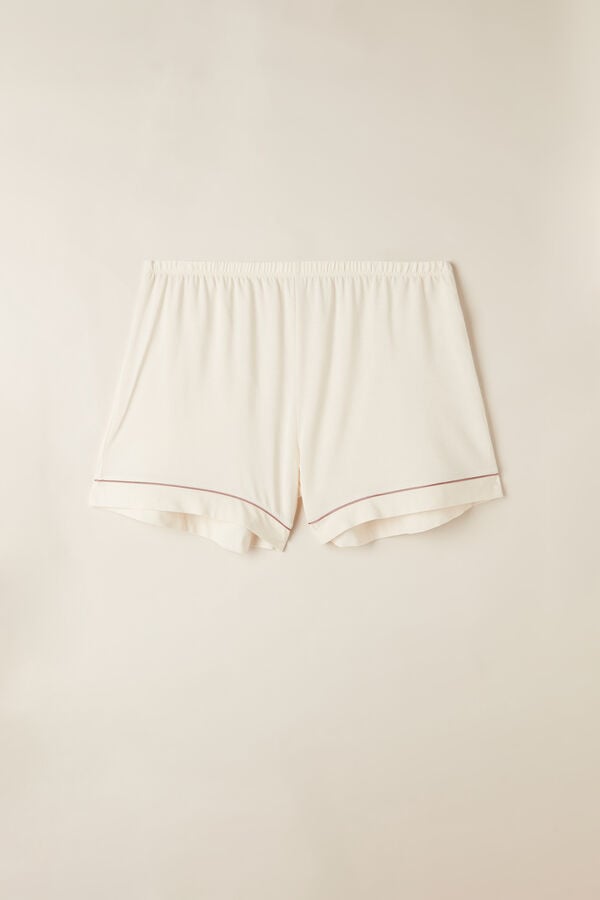 Intimssimi Modal Shorts with Contrast Trim Natural | BPESD19199