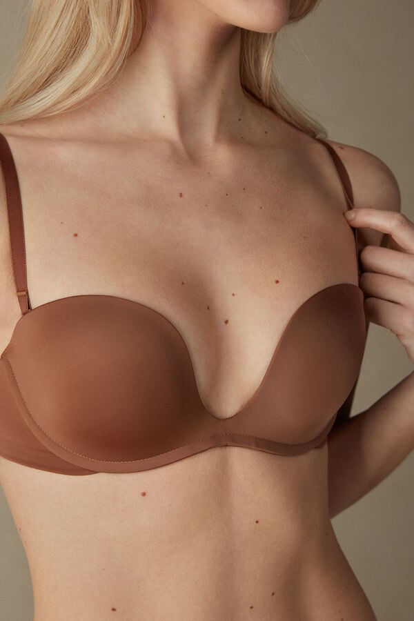 Intimssimi Monica Bandeau Bra in Ultralight Microfiber Natural | EPEVG77539