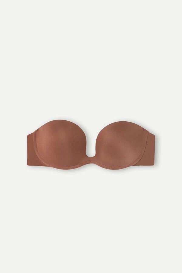 Intimssimi Monica Bandeau Bra in Ultralight Microfiber Natural | EPEVG77539