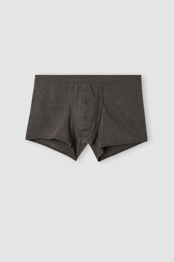 Intimssimi Natural Fresh Supima® Cotton Boxers Gris Oscuro | FPEHY51376