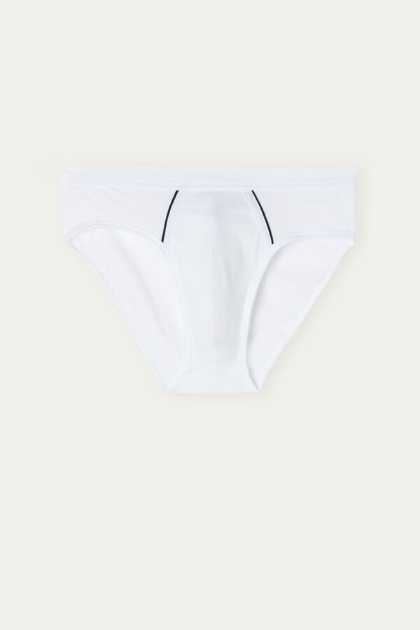 Intimssimi Natural Fresh Supima® Cotton Briefs Blancas | GPEEC38248