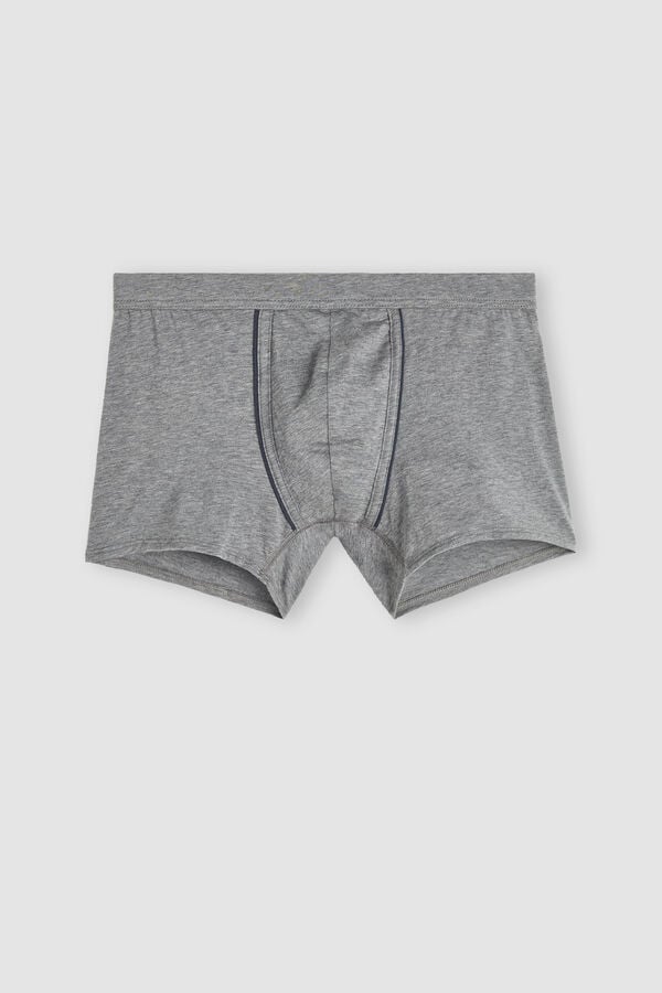 Intimssimi Natural Fresh Supima® Cotton Boxers Gris Oscuro | PEJKU83538