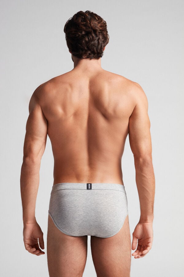 Intimssimi Natural Fresh Supima® Cotton Briefs Gris | PEXMI15342