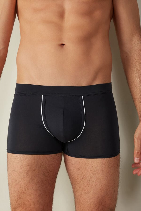 Intimssimi Natural Fresh Supima® Cotton Boxers Azules | PEZDE70749