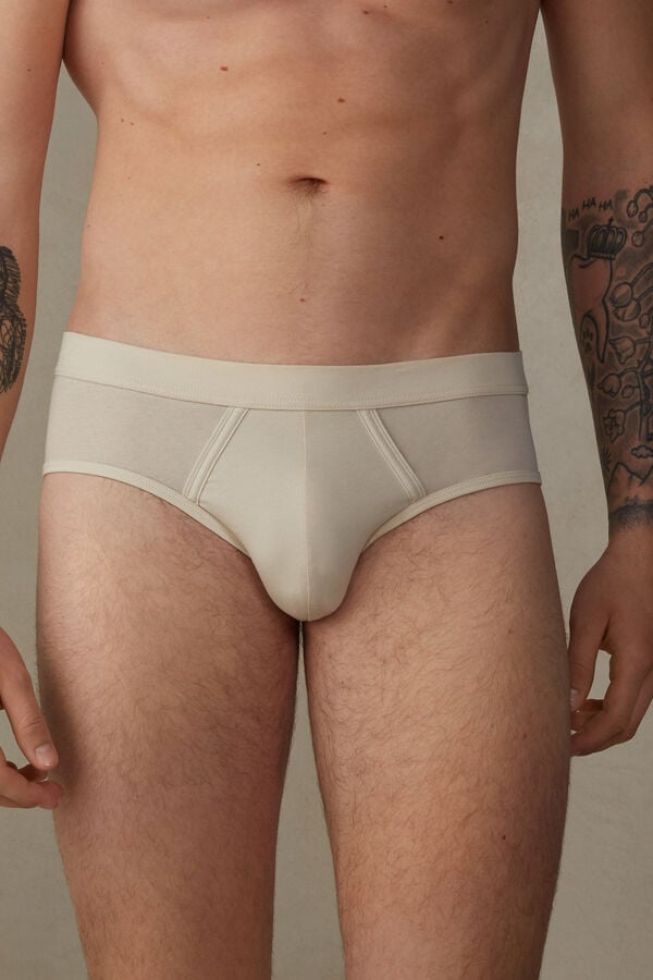 Intimssimi Natural Fresh Supima® Cotton Briefs Natural | TPEWZ66725