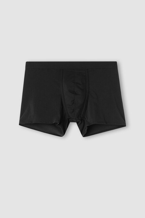 Intimssimi Natural Fresh Supima® Cotton Boxers Negras | UPETG24100