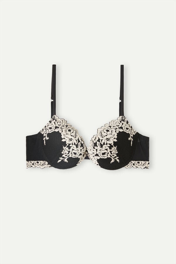 Intimssimi Pretty Flowers Bellissima Push-up Bra Multicolor | YPEVQ70499