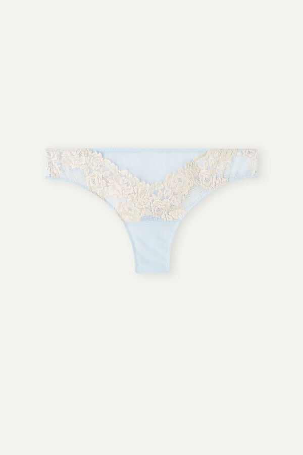 Intimssimi Pretty Flowers Brazilian Azules Claro | DPEVO44860