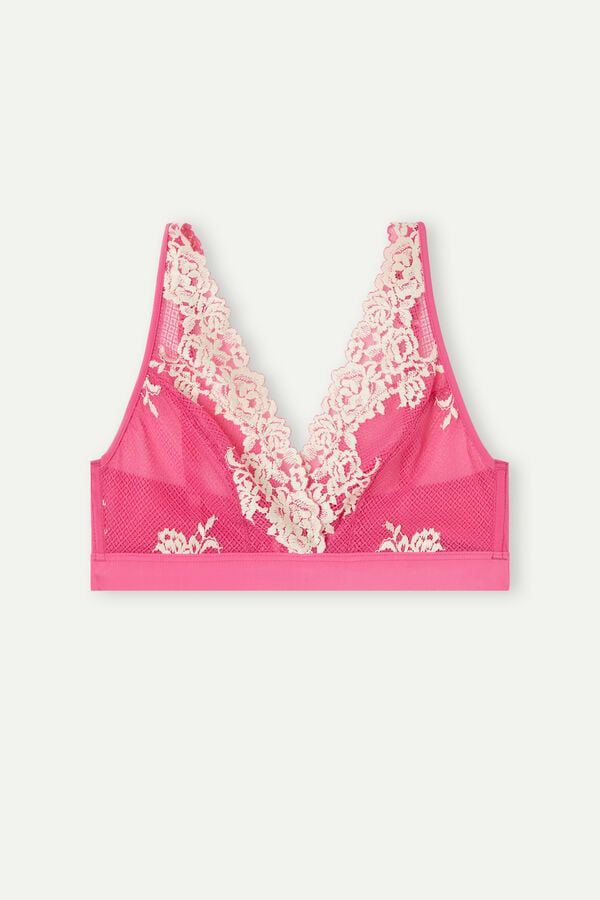 Intimssimi Pretty Flowers Lara Triangle Bra Rosas | PENZX85225