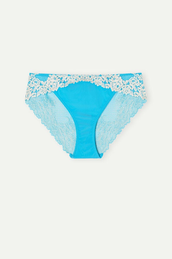 Intimssimi Pretty Flowers Panties Azules | PEDFL38146