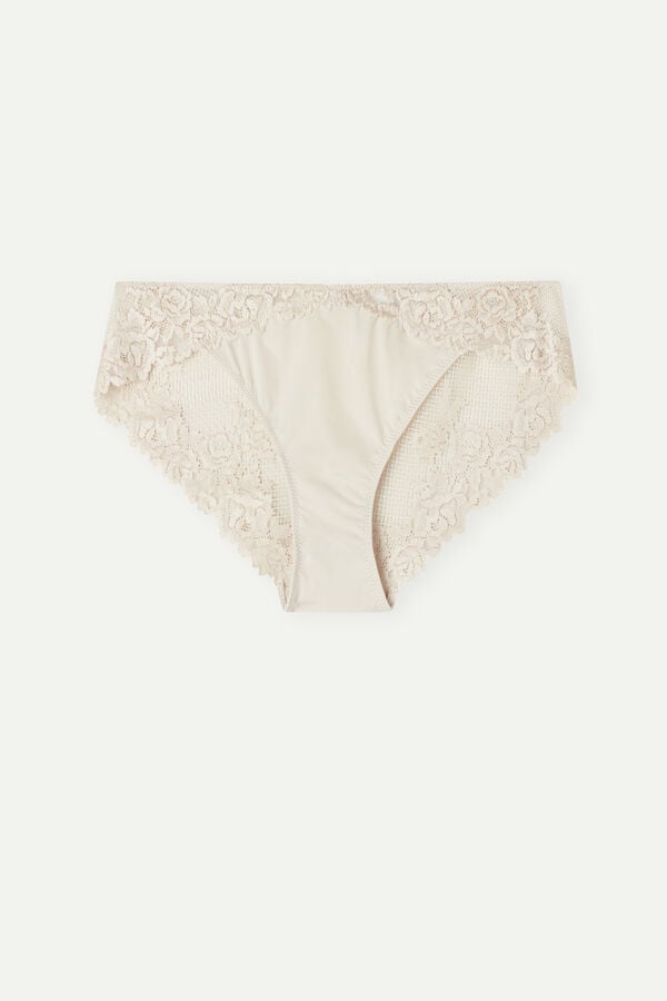 Intimssimi Pretty Flowers Panties Natural | APEWC47816