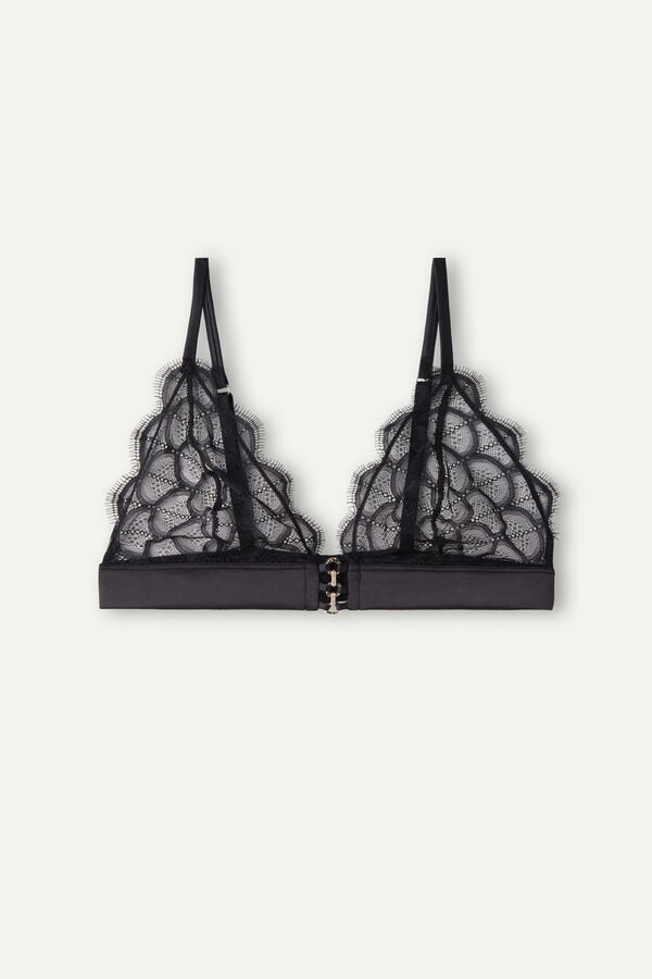 Intimssimi Pure Charme Triangle Bra Negras | MPEHR82914