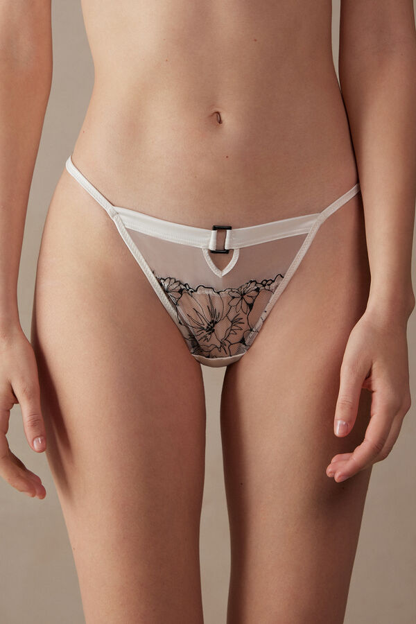 Intimssimi Pure Joy String Thong Blancas | PEJVR82372