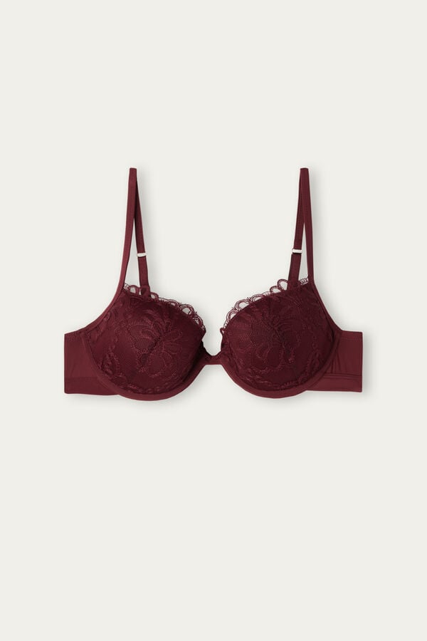 Intimssimi Romantic Life Bellissima Push-up Bra Rojas | PENZX73191