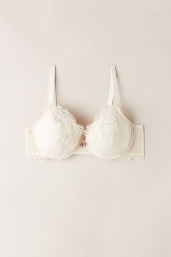 Intimssimi Scent of Roses Francesca Balconette Bra Natural | PEQAV85694