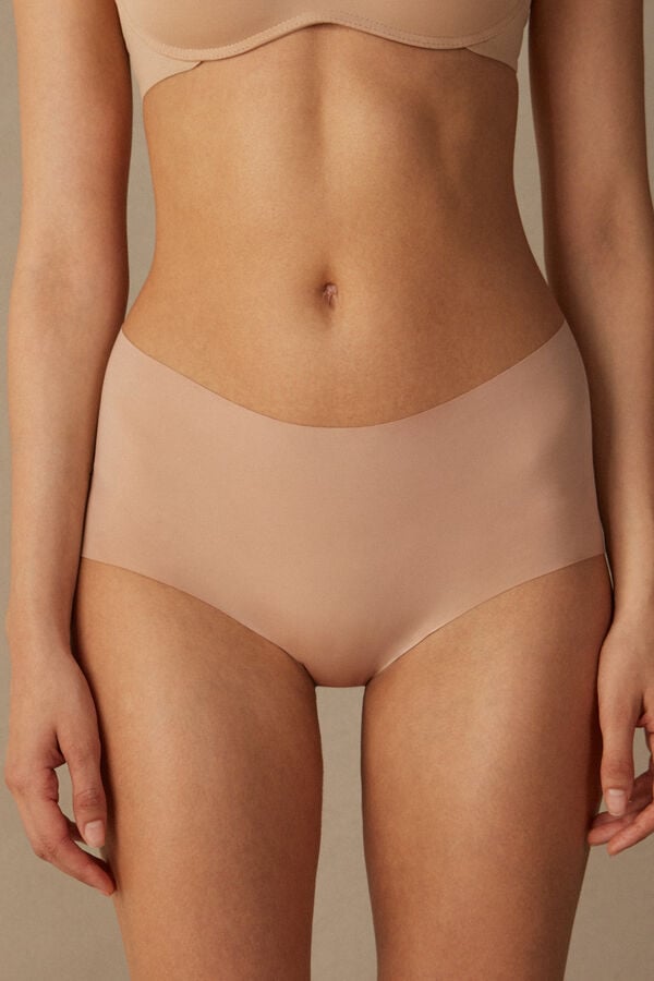 Intimssimi Seamless Microfiber Hipster Natural | PENEJ51537