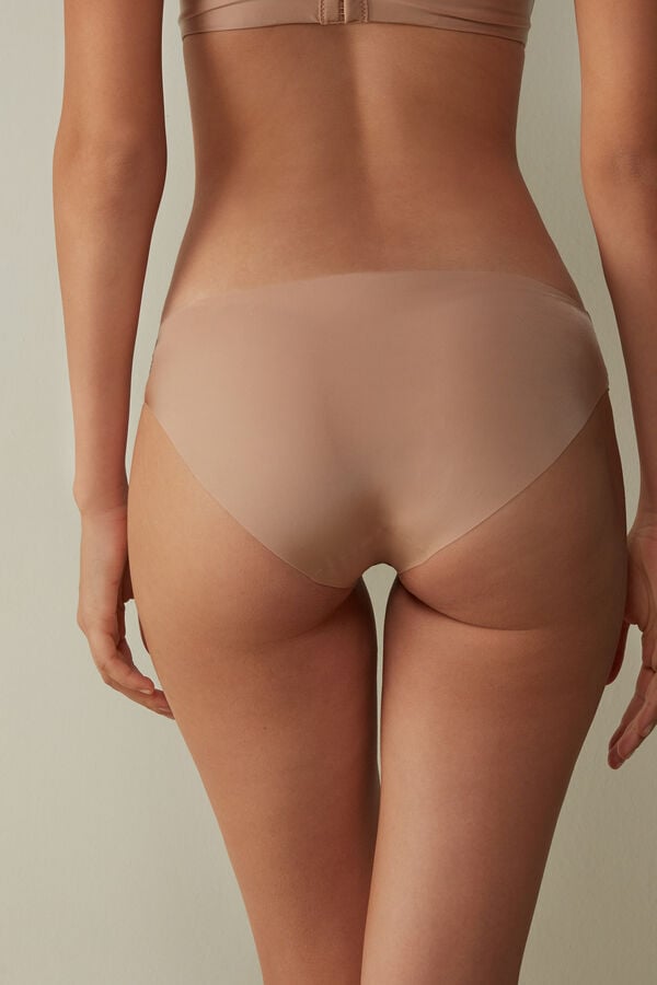 Intimssimi Seamless Microfiber Panties Natural | DPEKV76798