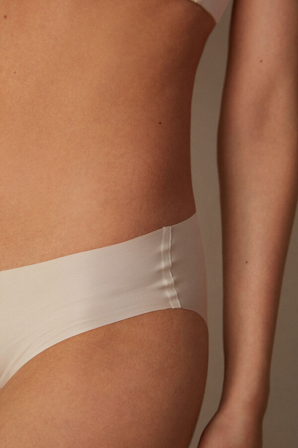 Intimssimi Seamless Microfiber Panties Natural | ZPENQ20622