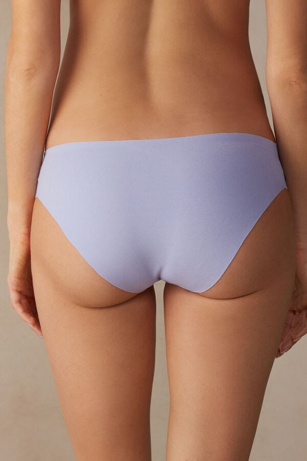 Intimssimi Seamless Supima® Cotton Panties Violet | GPEEC52806