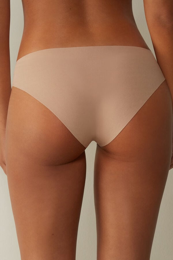 Intimssimi Seamless Supima® Cotton Panties Natural | PPEQX34795