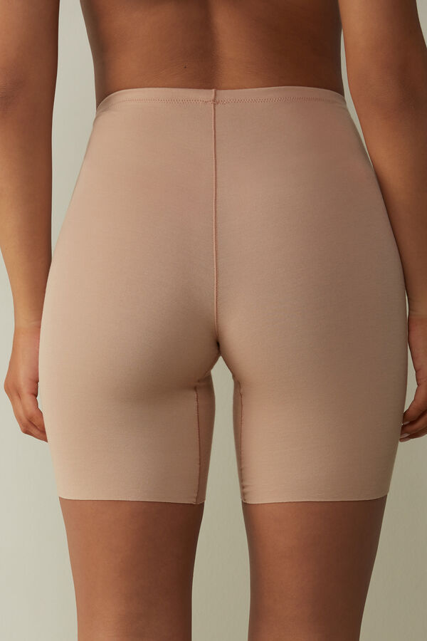 Intimssimi Seamless Supima® Cotton Shorts Natural | PENEJ87885