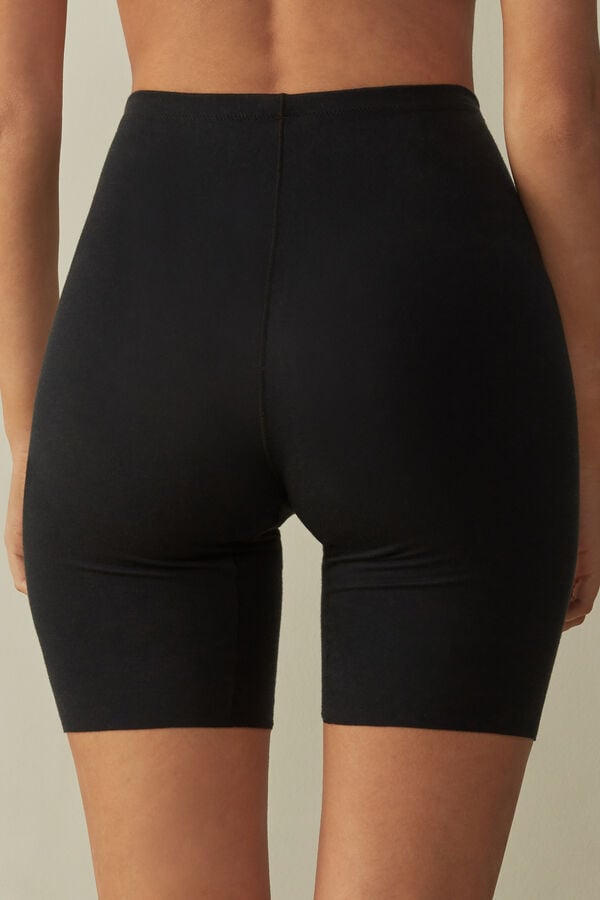 Intimssimi Seamless Supima® Cotton Shorts Negras | PEXMI38603